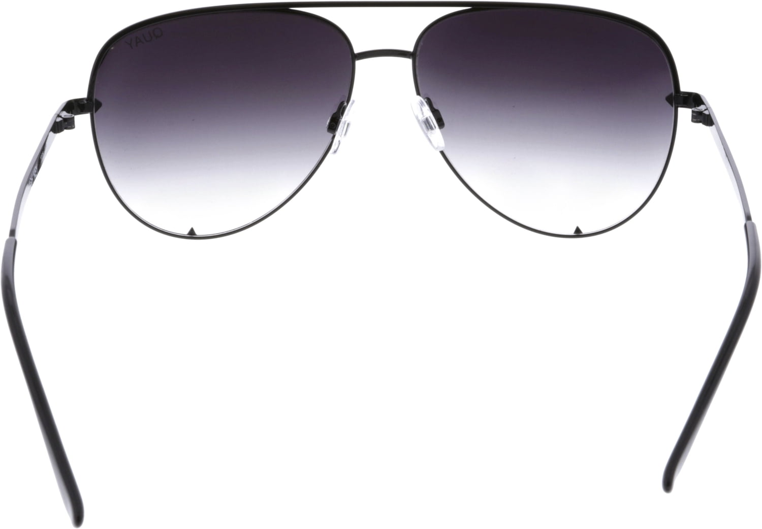 Brown Faded Lens Square Frameless Sunglasses | PrettyLittleThing USA