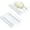 2, variant on Plastic Bar Soap Holder Soap Saver Tray Bar Dish Self Draining Dishes for Sponge Dryer Bathroom Toilet Shower Kitchen Restaurant Counter(Clear,6 Pieces)