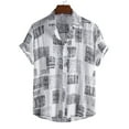 thumbnail image 5 of EQWLJWE Hawaiian Bowling Shirts for Men Short Sleeve Summer Beach Shirt Casual Button Down Shirts, 5 of 5