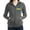 Charcoal Heather, variant on CafePress - Ukraine Strong Sweatshirt - Women's Zip Hoodie