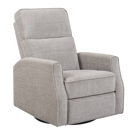 Miekor Furniture Tavor Tan Swivel Gliding Recliner 12441