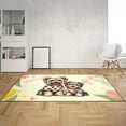 thumbnail image 2 of Happy Mother's Day Proud Yorkie Mom Yorkshire Terrier Indoor Rug Yorkie Dog Lover Gifts Carpet Living Bed Room Sofa Home Decor - 03003, 2 of 5