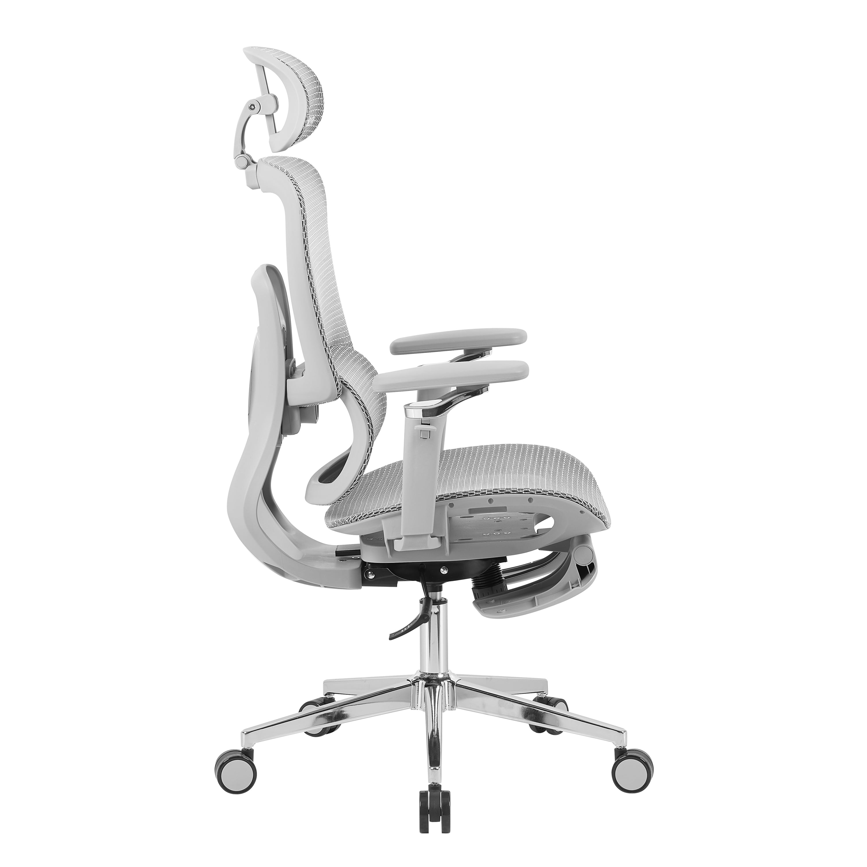 Techni Sport Ergonomic Mesh Office Chair with 5D Armrests & Retractable Footrest
