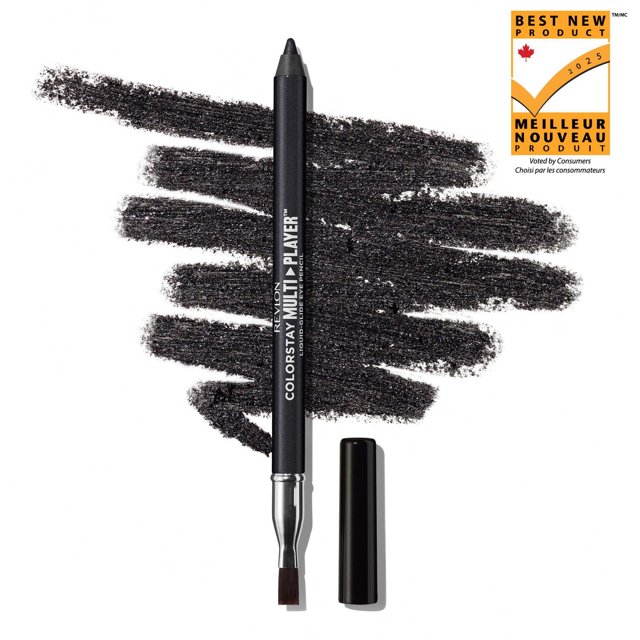 Revlon ColorStay Multiplayer™ Liquid-Glide Eye Pencil, Multi-Use Eye Makeup With Blending Brush