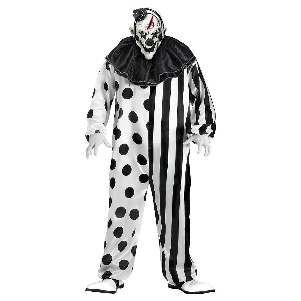 Fun World Evil Jester Halloween Costume- Killer Clown