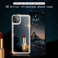 thumbnail image 3 of for iPhone 12 & iPhone 12 Pro Mirror Case for Women with Diamond,Bling Acrylic Mirror Phone Case That Can Be Used for Outdoor Makeup for Girl Who Love Beauty(Bling Diamond Mirror), 3 of 14