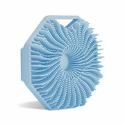 Sud Scrub® Silicone Body Scrubber, Exfoliating Body Scrubber for Sensitive Skin, Eco Friendly Shower Scrubber for Body, Blue