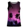thumbnail image 4 of Basketball Palm Tree Tank Top for Men,Hawaii Tank Top Men Cool Novelty Printed Graphic Sleeveless Beach Tank Top,Muscle Shirt for Workout Gym Jogging,Hawaii Summer Vacation Tanks, 4 of 4
