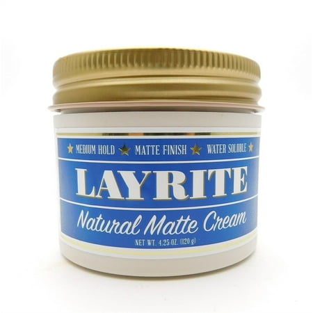 Layrite Natural Matte Cream 4.25Oz.