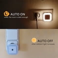 thumbnail image 4 of 2 pieces, night light dusk sensor, dimmable LED, socket night lamp, warm white, 4 of 5