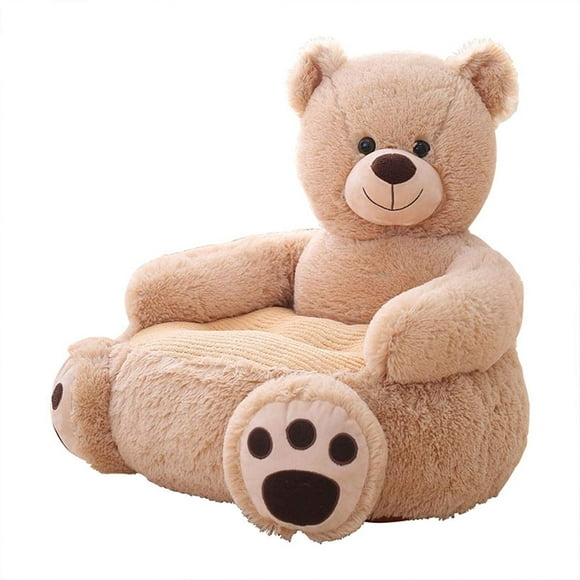 KSCD Children's Plush Chair,Kids Bear Plush Character Chair Comfy Animal Sofa Armrest Chair for Home Toddler Chairs