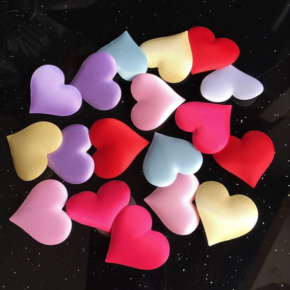 GOOHOCHY  300 Pcs Wedding Bed Decorations Engagement Confetti Heart Bride