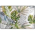 thumbnail image 4 of SKYSONIC 36x24in Tropical Leaves Area Rug, Abstract Palm Watercolor Non-Slip Floor Carpet for Indoor Living Dining Room Bedroom, 4 of 7