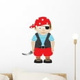 thumbnail image 1 of Pirate Boy Wall Mural by Wallmonkeys Peel and Stick Graphic (18 in H x 13 in W) WM234727, 1 of 4