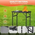 thumbnail image 4 of Mesa Plegable FUNYKICH para Parrilla con 3 Alturas Portátil 58x40 cm, 4 of 8