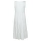 thumbnail image 4 of Vestidos de verano para mujer UMfun, moda para vacaciones, verano, color sólido, sin mangas, fiesta, playa, vestido blanco, 4 of 7