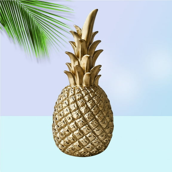 MLINS  Pineapp Pineapple Creative Decorations Artificial Fruit Golden
