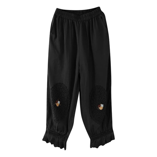 ROBEdePEAU HAREM PANTS リネン BLACK Gauze ROBEdePEAU HAREM PANTS ROBEdePEAU HAREM PANTS リネン BLACK Gauze ROBEdePEAU HAREM PANTS