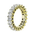 thumbnail image 2 of 0.20 Carat Excellent Radiant Cut Natural Diamond Beautiful Bridal Eternity Band for Bride Solid 18K Yellow Gold Size 5, 2 of 7