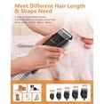 thumbnail image 3 of IDEATOY DOG GROOMING VACUUM 3L LARGE CANISTER DOG VACUUM FOR SHEDDING - BLACK, 3 of 5