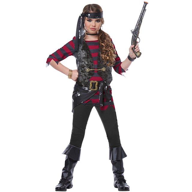 Renegade Pirate Costume pour Enfant : Très Grand