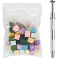 thumbnail image 1 of Nail Sponge with Metal Grabber Multicolor/White Nail Art Sponge Blocks for Women Girls Manicure Kit, 1 of 5