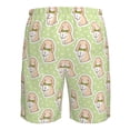 thumbnail image 6 of Naloa Rabbit With Tie Men's Beach Shorts, Surfing shorts, Swim trunks, Quick Dry Swim Trunks for Surfing Beach Fun - Small, 6 of 9