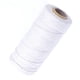 thumbnail image 1 of Yuarrent Cuerda de hilo de algodón de 100M x 2MM, cuerda de doble Color, cordel decorativo para panaderos para manualidades DIY y envoltura de regalos, Kits de decoración para fiestas Blanco Yuarrent JJ24524-06, 1 of 6