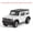 White, variant on 1:52 Die-Cast Alloy Off-Road SUV Model, Bright Green Mini Replica, Collectible Display Piece