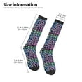 thumbnail image 2 of Sigee Rainbow Animal Skin for Socks for Men Women Gifts for Him Boyfriend Teenage Boys Stocking Stuffers, 2 of 6