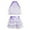 Lavender, variant on Alvivi Kids Girls Shiny Sequin Halter Neck Crop Tops wirh Skirt Set for Jazz Modern Dance Costume
