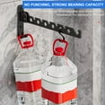 thumbnail image 4 of MTFun Clothes Drying Rack Adjustable Angle Clothes Hanger Wall-mounted Coat Dryer Collapsible Clothing Organizer Large Loading-bearing Capacity Drying Rack for Laundry Balcony Bathroom, 4 of 8