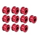 thumbnail image 3 of 10 tornillos para cadena de bicicleta de una sola velocidad, de color rojo, de 4,9 mm, de aluminio, para cadena de bicicleta de montaña, 3 of 8