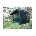 thumbnail image 6 of Audubon 7454 11" X 7" Dark Green Steel Seeds 'N More Bird Feeder, 6 of 7