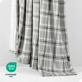 thumbnail image 4 of Bare Home Plush Sherpa Bed Blanket - Fluffy & Soft - Reversible - Lightweight - Throw/Travel, Tartan Plaid, 4 of 5