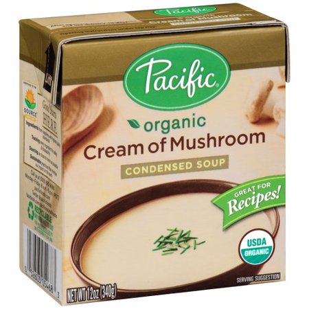 Pacific Foods Organic Cream of Mushroom Condensed Soup, 12-Ounces