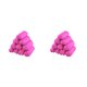 thumbnail image 2 of Minnieouse 100 piezas de cubiertas de zapatos desechables de plástico para exteriores, a prueba de polvo, antideslizante, cubierta de pie, Type3 NO3, 2 of 6