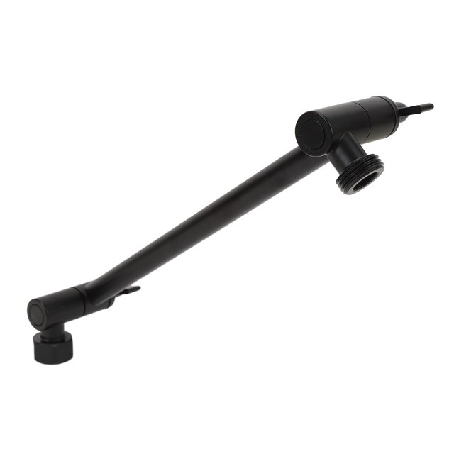 Barre d'Extension de Bras de Douche Réglable, Acier Inoxydable Anti-Fuite Rallonge de Pommeau de Douche Joint Pivotant Robuste Poignée Ferme Design Moderne pour Maison Salle de Bain