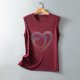 thumbnail image 4 of Camiseta sin mangas suelta con cuello redondo y lentejuelas reflectantes coloridas para mujer Pompotops  lopia990507, 4 of 6