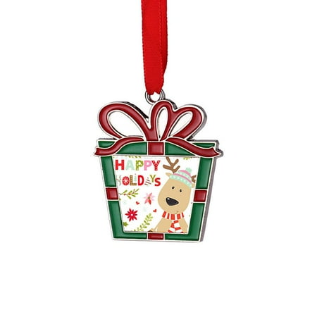 

Photo Frame Christmas Pendants DIY Hanging Ornaments for Christmas Tree Decorations