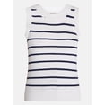 thumbnail image 6 of Scenario Women's Sweater Vest with Crochet Trim, Lightweight, Sizes XS-XXXL, 6 of 6