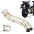 thumbnail image 4 of Tubo De Enlace Medio De Escape, Conector De Enlace De Tubo Medio De Escape Resistente Al Desgaste Duradero Para Motocicleta, 4 of 7