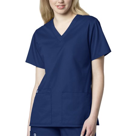 

WonderWink WonderWORK V-Neck Top Scrub Top