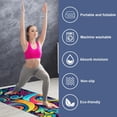 thumbnail image 2 of Peace Gym Towel with Storage Bag, 72.8"x26.8", Suitable for Yoga, Pilates, Fitness - Yoga Blanket, Hot Yoga Towel, Yoga Towels Included, 2 of 6
