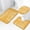 Yellow Home Bath Mat Set, variant on Summer Beach Sea Gull Bath Rug Sets 3 Piece Marine Animals Starfish Crab Conch Shell Blue Ocean Bath Mat Soft Non Slip Water Absorbent U-Shaped Contour Toilet Mat, Toilet Lid Cover