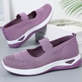 thumbnail image 5 of Willtoo 2026 Arch Support Orthopedic Shoes for Women - Slip On Tennis, Hiking & Nurse Sneakers, Wide Width Breathable Work Shoes, Mothers Day Gift Idea Purple 10 Wide, 5 of 6