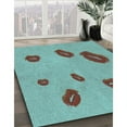 thumbnail image 2 of Ahgly Company Indoor Rectangle Patterned Sea Turtle Green Area Rugs, 5' x 8', 2 of 6