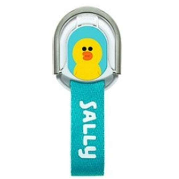 LINE Friends Sally Character Holder, Cell Phone Stand Ring Grip Holder, Gift for Girls Boys Christmas Birthday Gift