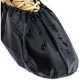 thumbnail image 2 of Fundas reutilizables para botas y zapatos, resistentes al agua, antideslizantes y lavables, para contratistas inmobiliarios para mantener limpios los pisos, alfombras, calzado y habitaciones, 5 pares (grande, negro) brillar Electrónica, 2 of 5