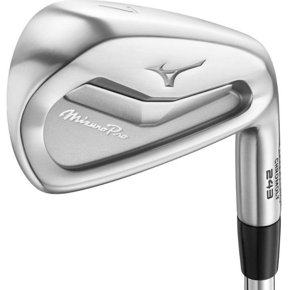Pre-Owned Mizuno Golf Club Pro 243 4-PW, AW Iron Set Stiff FST KBS $-Taper 120 Value